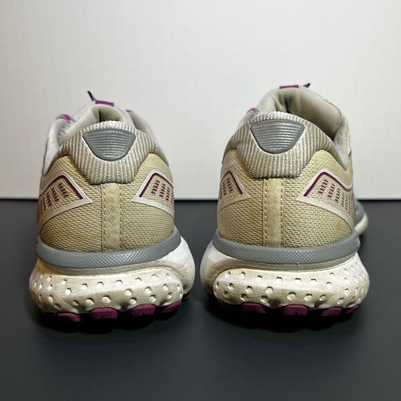 Womens BROOKS Ghost 12 Purple Running Shoes / Size 9 - Picture 5 of 10